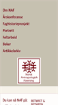 Mobile Screenshot of antropologi.org