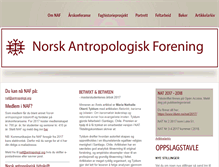 Tablet Screenshot of antropologi.org